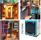 DIY Book Nook Boekensteun Island of Love, Tone-Cheer, TQ105, 18,2x8x24,5cm