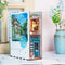 DIY Book Nook Boekensteun Island of Love, Tone-Cheer, TQ105, 18,2x8x24,5cm