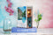 DIY Book Nook Boekensteun Island of Love, Tone-Cheer, TQ105, 18,2x8x24,5cm