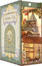 DIY Book Nook Boekensteun Shakespear's Verse inclusief Dust-cover, Tone-Cheer, TQ129, 18 x 9,8 x 24,5 cm4