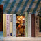 DIY Book Nook Boekensteun Shakespear's Verse inclusief Dust-cover, Tone-Cheer, TQ129, 18 x 9,8 x 24,5 cm4