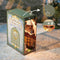 DIY Book Nook Boekensteun Shakespear's Verse inclusief Dust-cover, Tone-Cheer, TQ129, 18 x 9,8 x 24,5 cm4