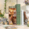 DIY Book Nook Boekensteun Shakespear's Verse inclusief Dust-cover, Tone-Cheer, TQ129, 18 x 9,8 x 24,5 cm4