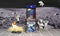 DIY Book Nook Boekensteun Space Station Bookend, Tone-Cheer, TQ124, 18x8x24,5cm