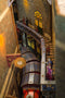 DIY Book Nook Boekensteun The Steam Age, Tonecheer, TQ125, 18x8x24,5cm