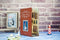 DIY Book Nook Boekensteun Travel in Venice Bookend, Tone-Cheer, TQ107, 18,2x8x24,5cm