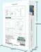 DIY Book Nook Boekensteun Vincent's World, Tone-Cheer, TQ113, 18x8x24,5cm