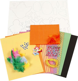 DIY Knippakket, 1 set, sterke kleuren