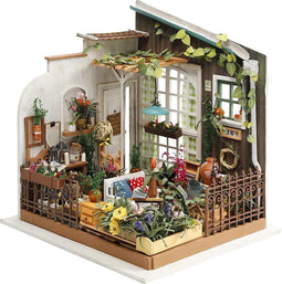 DIY Miniatuur kamer, h: 21 cm, b: 19,5 cm, 1 stuk