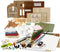DIY Miniatuur kamer, h: 21 cm, b: 19,5 cm, 1 stuk