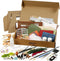 DIY Miniatuur kamer, h: 21 cm, b: 19,5 cm, 1 stuk