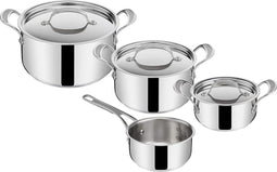Jamie Oliver Cook's Classic - Pannenset - 7 delige - Roestvrij staal