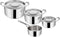 Jamie Oliver Cook's Classic - Pannenset - 7 delige - Roestvrij staal