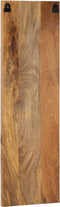 vidaXL - Wandkapstokken - 2 - st - met - 3 - haken - massief - mangohout
