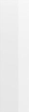 vidaXL - Tv-wandmeubel - 37x37x142,5 - cm - bewerkt - hout - hoogglans - wit