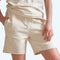Reece Studio Sweat Shorts Dames - High Waist - Steekzakken - Wit (L)