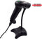 Barcode Scanner lezer met houder Ewent Ew3420 Led Usb Zwart