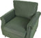 VIETAS - Fauteuil - Groen - Polyester