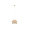 Plafondlamp Home ESPRIT Bruin Bamboe 50 W 40 x 40 x 30 cm