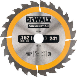DeWalt DT1930-QZ - Cirkelzaagblad 152mm - 24 tanden - ATB 10°