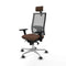 Bureaustoel Piqueras y Crespo 3D086G2 Donkerbruin