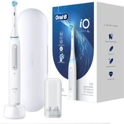 Oral-B iO Series 4 - Elektrische tandenborstel - 4 poetsstanden - Wit