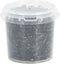 vidaXL - Haarelastiekjes - paard - 1500 - st - silicone - zwart