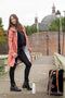 Ralka Mizzle - Regenjas Dames - Waterdicht 3000 mm - Roze/Wit - Maat 42
