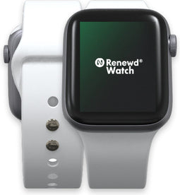 Renewd Apple Watch Series 6 OLED 40 mm Zilver, Wit GPS