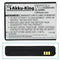 Akku-King 20110652 - Accu - 6200mAh - Samsung Galaxy Note 2 GT-N7100 Galaxy Note 2 LTE - Wit Zwart