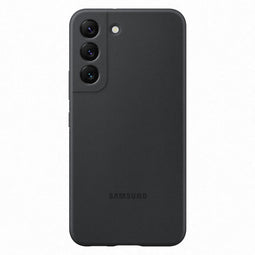 Samsung Galaxy S22 - Silicone Hoesje - Krasbestendig en Schokbestendig - Zwart