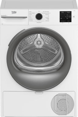 Beko Bm3t38210w1 - Warmtepompdroger - 8 kg - 64 dB - Energieklasse E - Wit