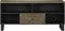 vidaXL - Tv-meubel - 100x33x46 - cm - massief - mangohout - zwart