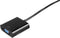 HDMI Naar VGA Adapter Converter - 1080P Full HD - Inclusief 3.5MM Jack Aux - Zwart