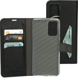 Mobiparts Galaxy A72 (2021) - Classic Wallet Case - Ruimte voor pasjes - Zwart