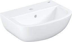 GROHE Bau - Wastafel 1 kraangat met overloop 45.3x35.4cm - Alpine Wit