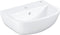 GROHE Bau - Wastafel 1 kraangat met overloop 45.3x35.4cm - Alpine Wit