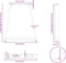 vidaXL - Salontafelpoten - 2 - st - V-vormig - 60x(72-73) - cm - staal - zwart