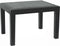 Tuintafel MINI Jack - bijzettafel 59 X 46 Cm - hoogte 40cm - Antraciet - voor buiten - Rotan Look