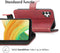 iMoshion Hoesje Geschikt voor Samsung Galaxy A13 (4G) Hoesje Met Pasjeshouder - iMoshion Luxe Bookcase - Rood