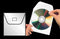 Djois - Cd/dvd hoes djois 127x127mm klep tr 25st | 6 stuks