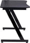 Hurricane - Gaming bureau - 110 x 60 cm - Zwart