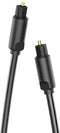 Vention BAEBH - Optische Toslink Audiokabel - 200cm - Zwart