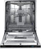 SAMSUNG DW60M6050BBEG - Vaatwasser - 14 couverts - 7 programma's - 44 dB(A)