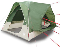vidaXL - Autotent - 4-persoons - waterdicht - groen
