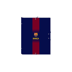 F.C. Barcelona Ringmap - A4 - 26 x 33.5 x 4 cm - Blauw Kastanjebruin