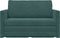 vidaXL - Vloerlits - 2-in-1 - Donkergroen - 124x204x61 - cm - Velvet