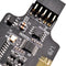 SilverStone SST-ES02-USB - Draadloze afstandsbediening - Max. 20 meter bereik - Zwart