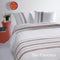 Papillon San Francisco - dekbedovertrek - eenpersoons 140 x 200/220 - gestreept - Beige