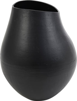 D - Light & Living - Vaas BRESTON - Ø28x36cm - Zwart